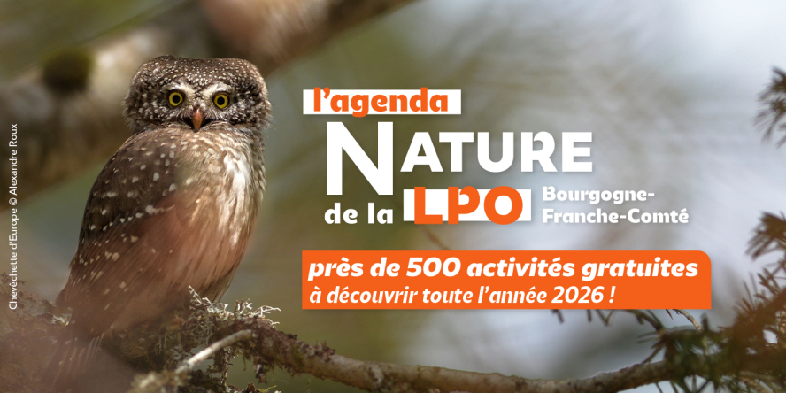 Nouvel agenda nature de la LPO BFC !